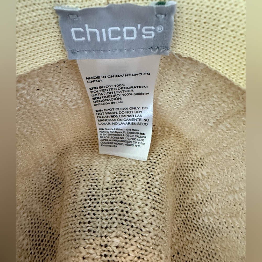 Chico’s Women’s Textured Sunhat - Picture 7 of 7